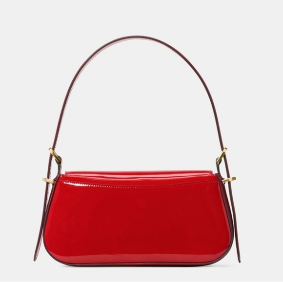 Kate Spade Bridget Patent Fabric Small Flap Shoulder Bag - Picture 5 of 5